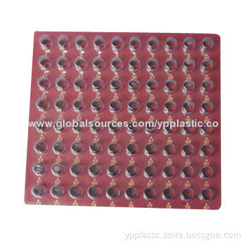 Flocking Packaging Tray with Printing, 0.5-1.2mm Thickness Range